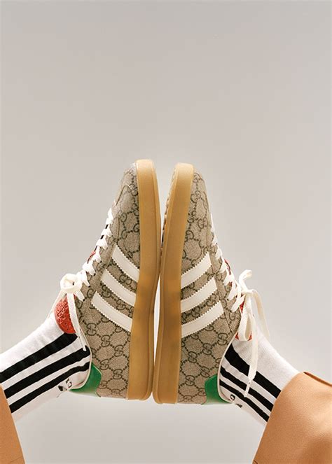 addidas gucci shoe|Gucci Adidas hard sided.